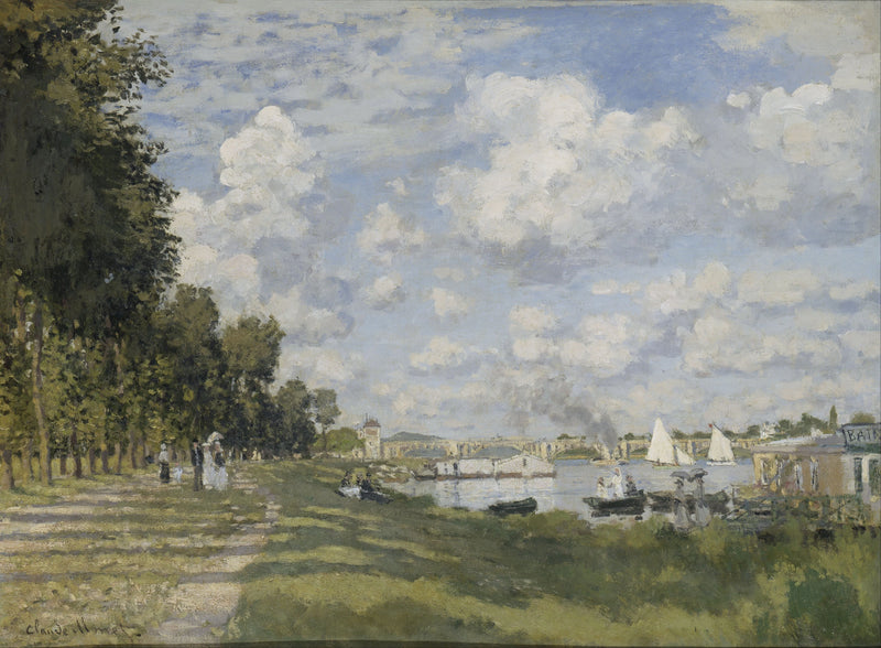 Argenteuil Basin W225 - Claude Monet