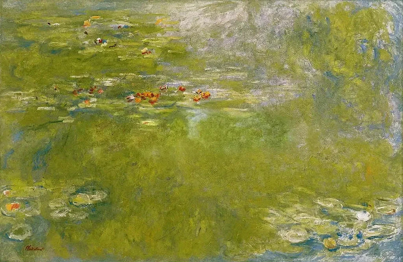 Näckrosbassängen, Folkwang W1883 - Claude Monet