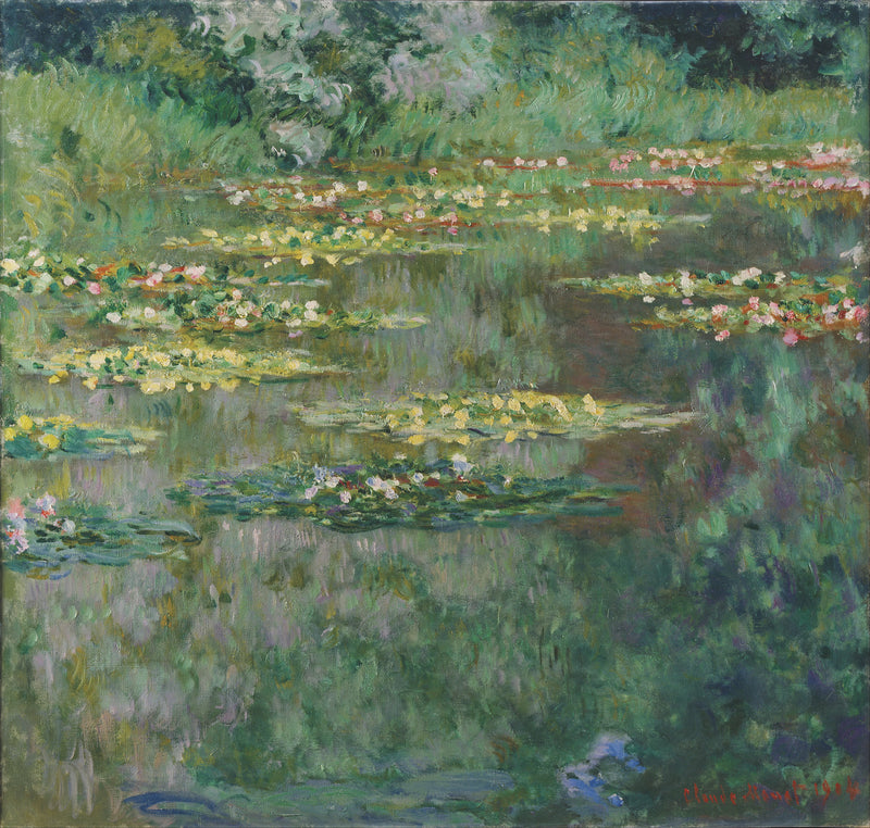 Näckrosbassängen W1666 - Claude Monet