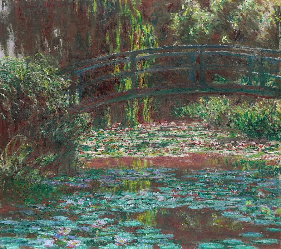 Vattenbassängen - Claude Monet