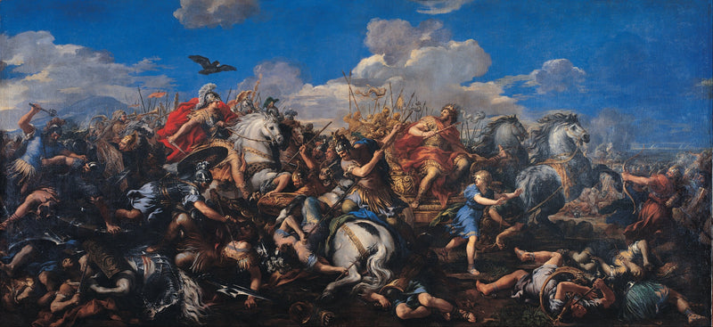 Alexanders slag mot Darius - Pietro da Cortona