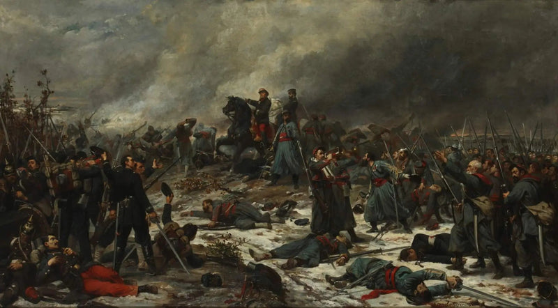 Slaget vid Auvours, den 10 januari 1871 - Lionel Royer