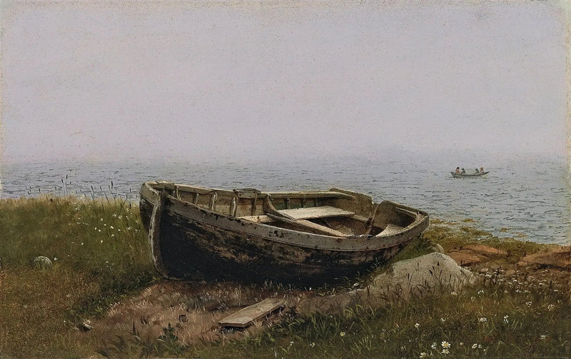Övergivet fartyg - Frederic Edwin Church