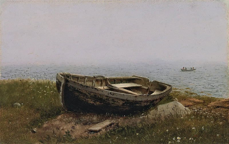 Övergivet fartyg - Frederic Edwin Church