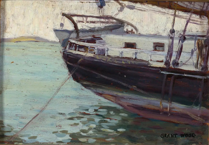 Båt - Grant Wood
