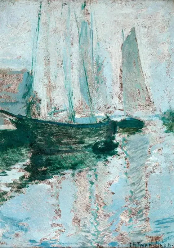 Gloucester-fartyg - John Henry Twachtman