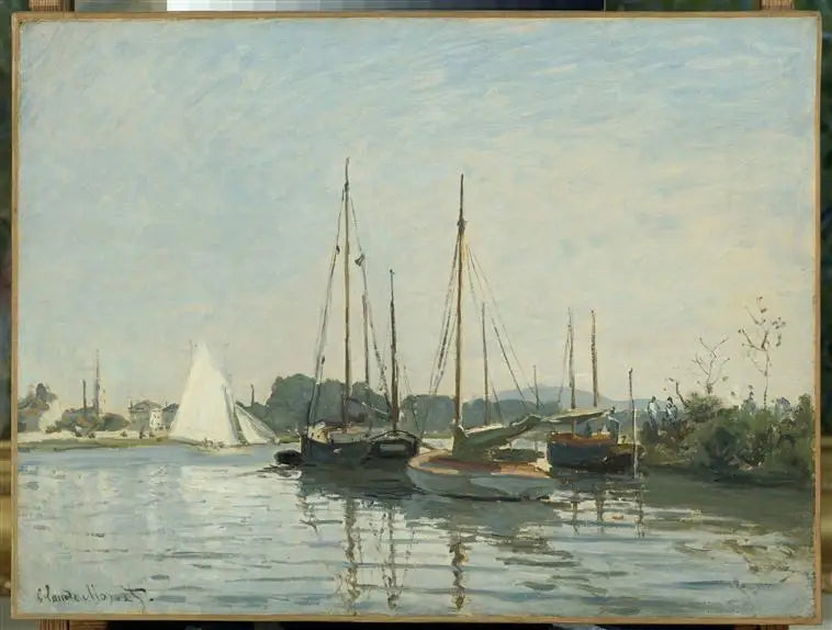 Fritidsbåtar - Claude Monet