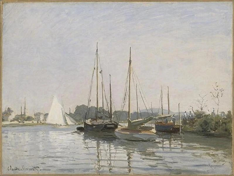 Fritidsbåtar W229 - Claude Monet