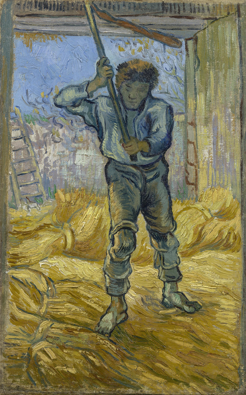 Tröskaren (efter Millet) - Vincent van Gogh