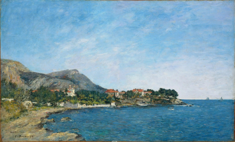 Beaulieu, Antbugten - Eugène Boudin