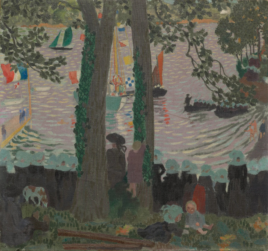 Välsignelse av en yacht på Belon-floden - Maurice Denis