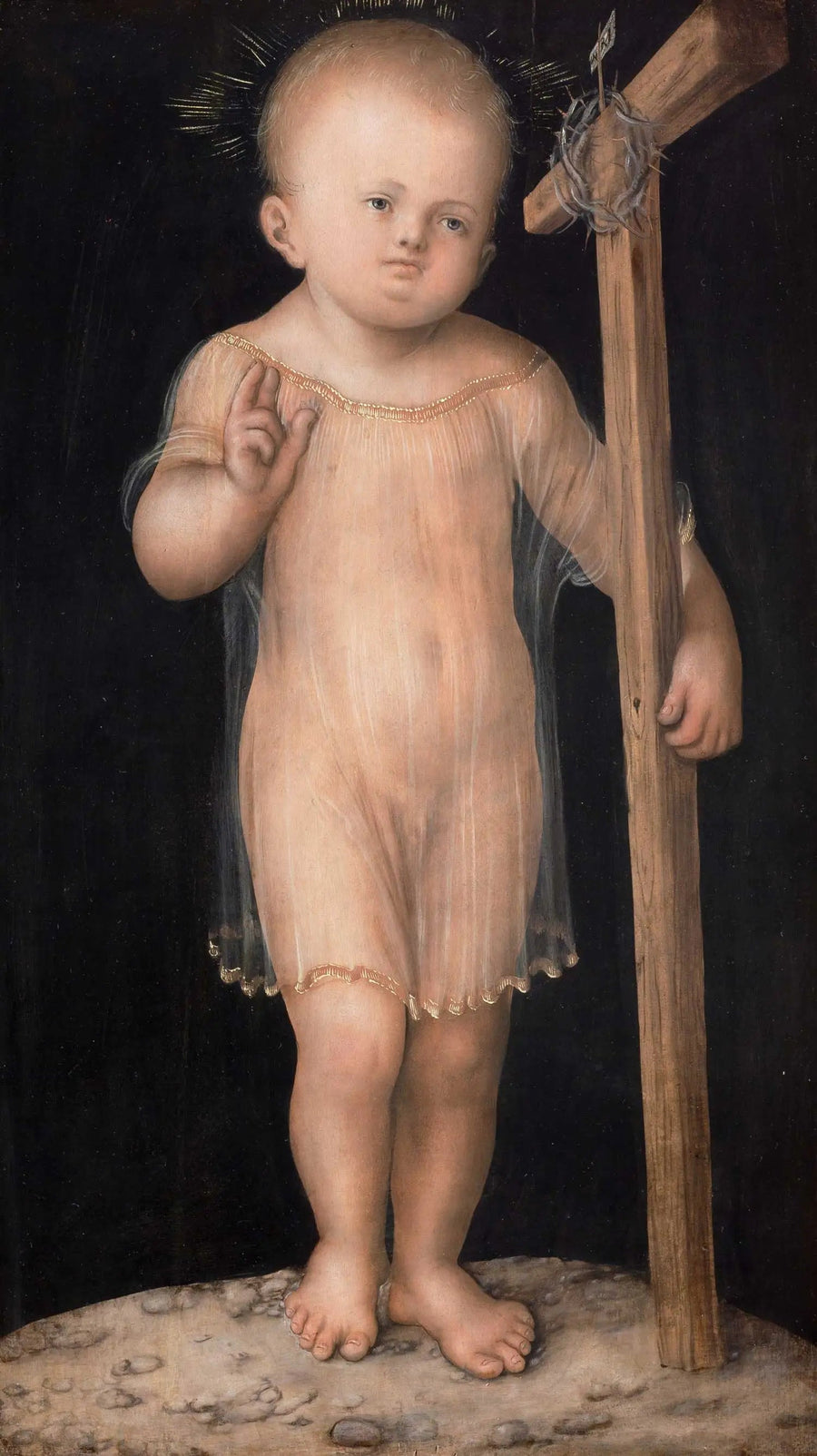 Välsignelse av Barn Jesus - Lucas Cranach den äldre