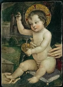 Välsignelse av Jesusbarnet - Pinturicchio