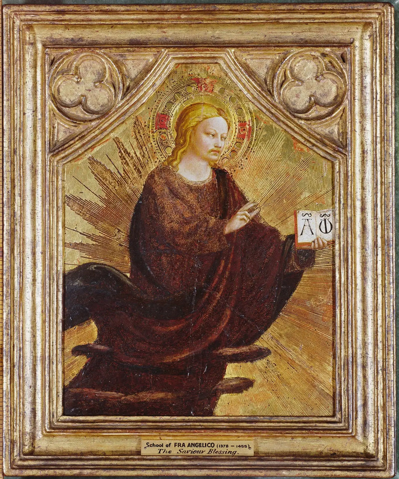 Välsignelsen av Frälsaren - Fra Angelico