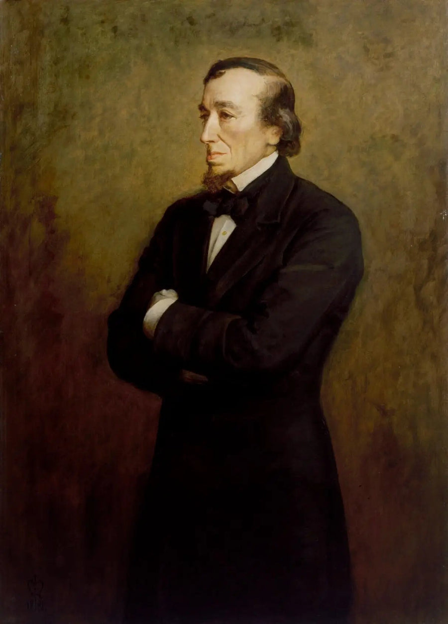 Benjamin Disraeli, earl av Beaconsfield - John Everett Millais