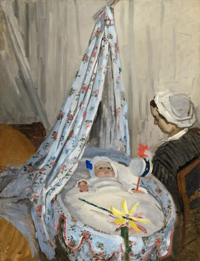 Le Berceau, Camille med Jean W101 - Claude Monet