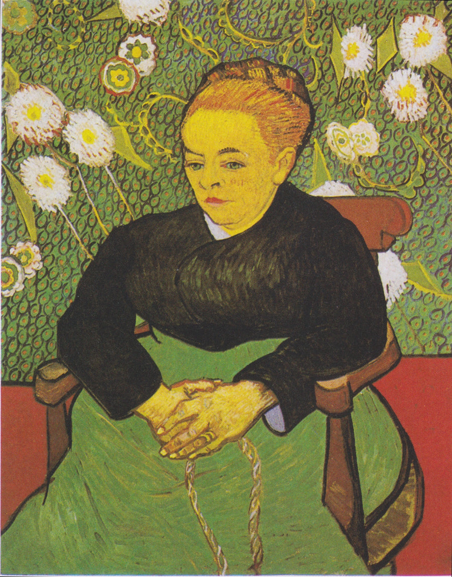 Vaggvisa: Madame Augustine Roulin vaggar en vagga (La Berceuse) - Vincent van Gogh