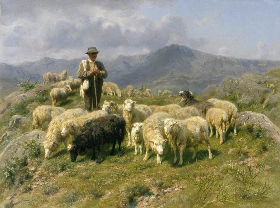 Pyrenéernas vädhund - Rosa Bonheur