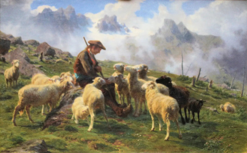 Pyrenéernas vädhund - Rosa Bonheur