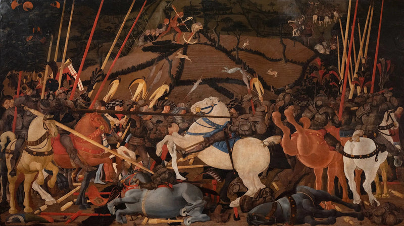 Bernardino della Ciarda desarmerad - Paolo Uccello