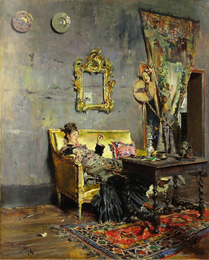 Berthe röker - Giovanni Boldini