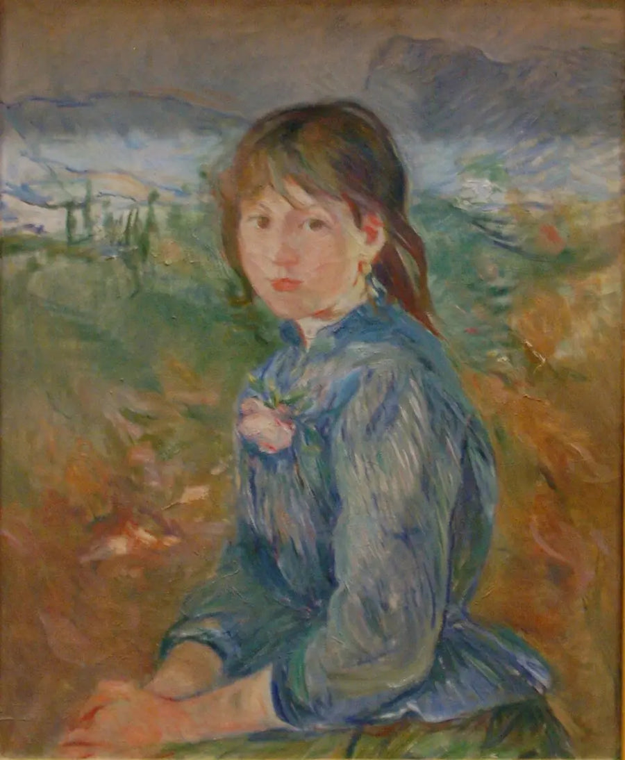 La Petite Niçoise, peinture de Berthe Morisot