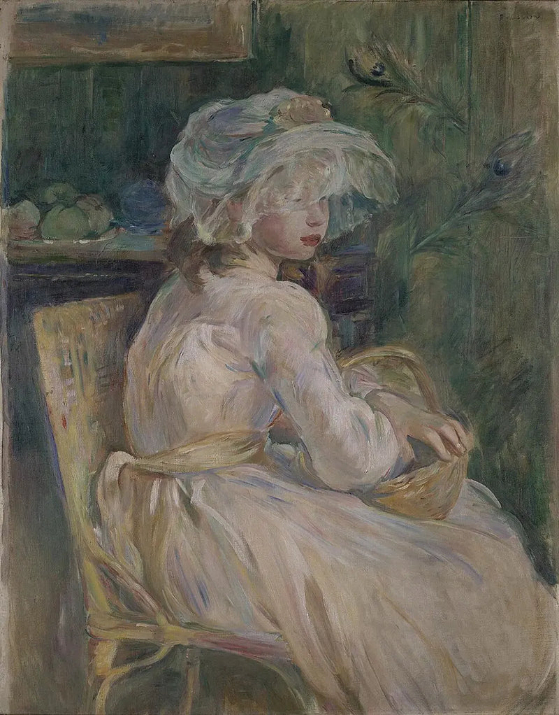 Jeune fille au panier - Berthe Morisot