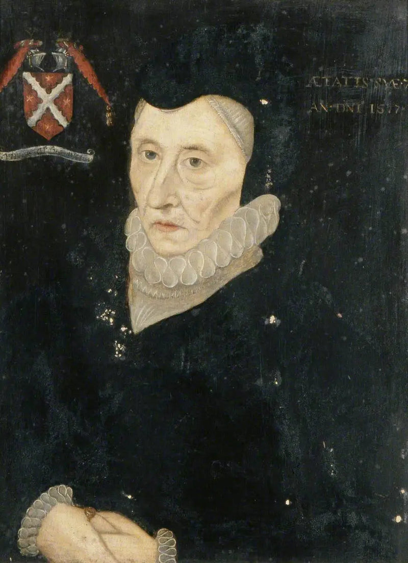 Bess of Hardwicke (1527–1608) - Hans Holbein den yngre