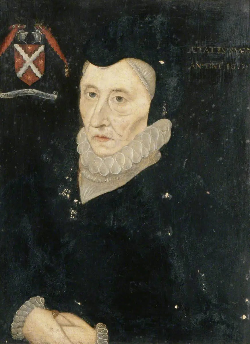 Bess of Hardwicke (1527–1608) - Hans Holbein den yngre