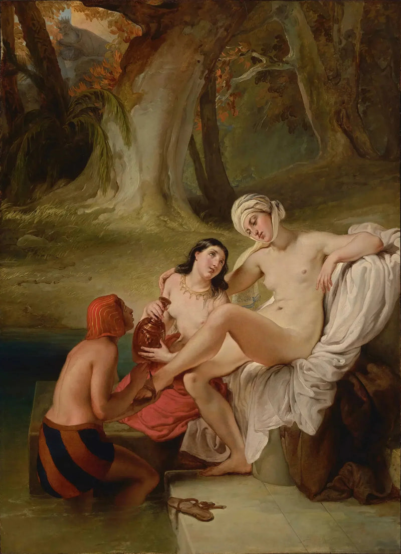 Bethsabé i badet - Francesco Hayez
