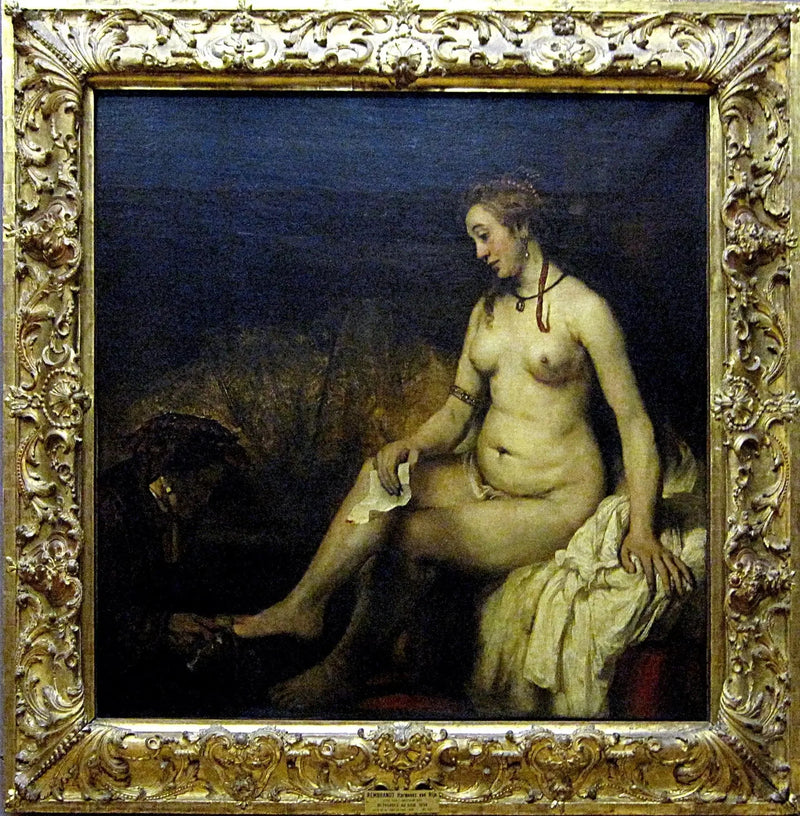 Batsbebad med Davidbrevet - Rembrandt