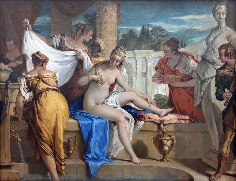 Bethsabée i badet - Sebastiano Ricci