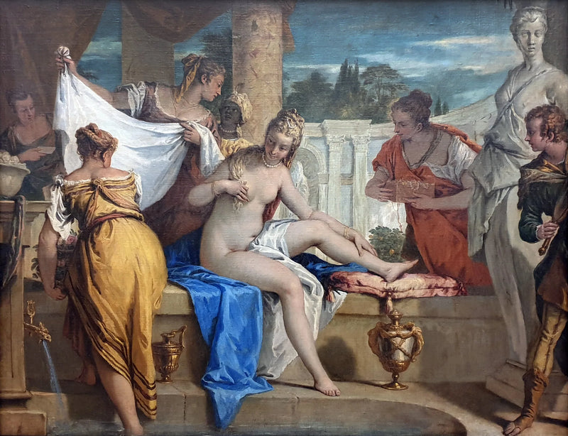 Bethsabée i badet - Sebastiano Ricci