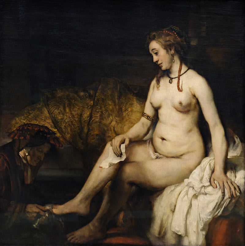Batsbebad med Davidbrevet - Rembrandt