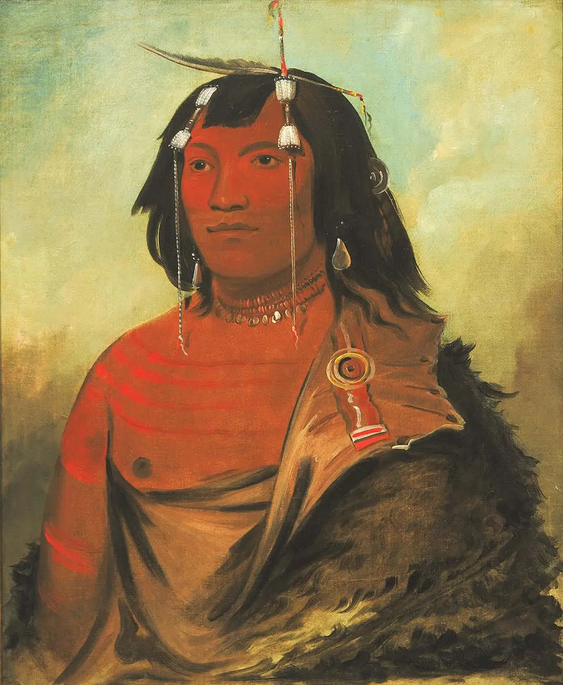Bi-éets-ee-kur, Mycket Mild Man - George Catlin