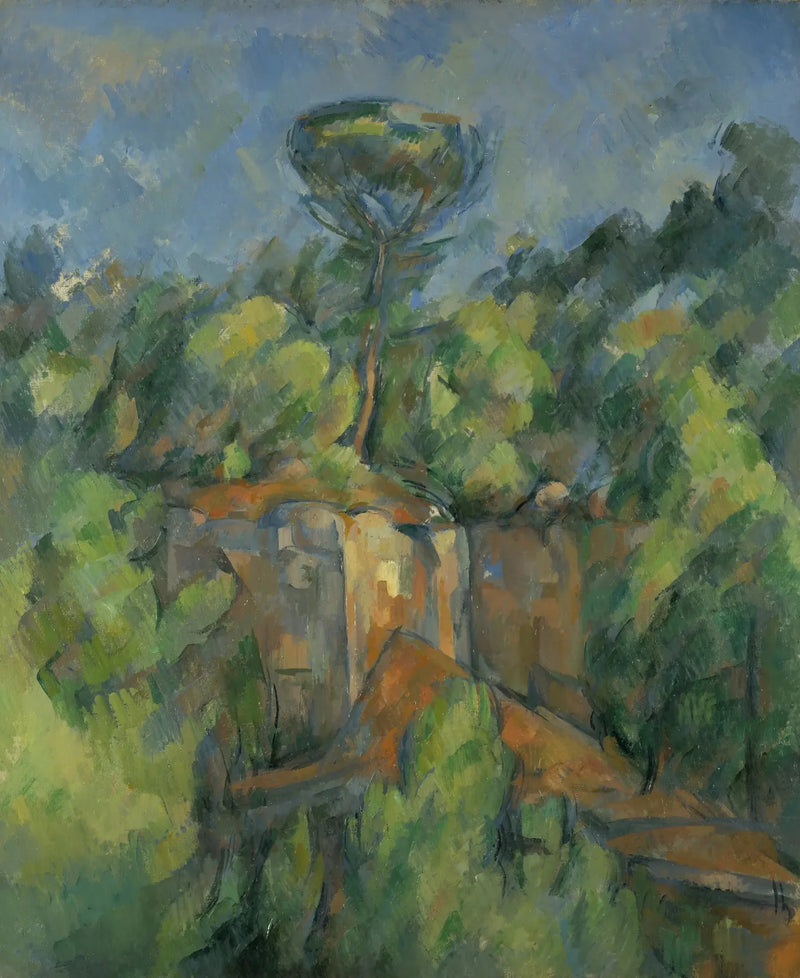 Bibémusbrottet - Paul Cézanne