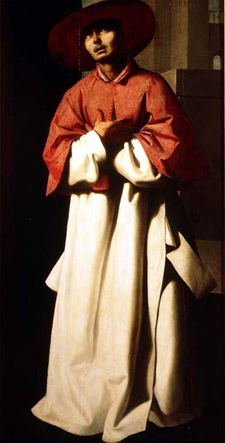 Välsignade Niccolò Albergati - Francisco de Zurbarán
