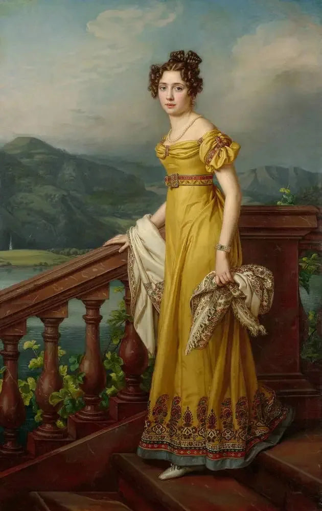 Porträtt av prinsessan Amalie - Joseph Karl Stieler