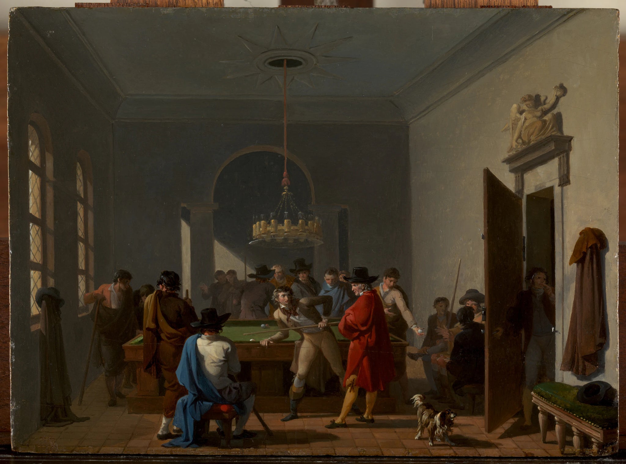 The Billiard Room - Nicolas Antoine Taunay
