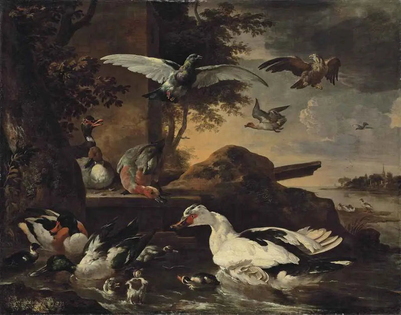 Q134595477 - Melchior de Hondecoeter