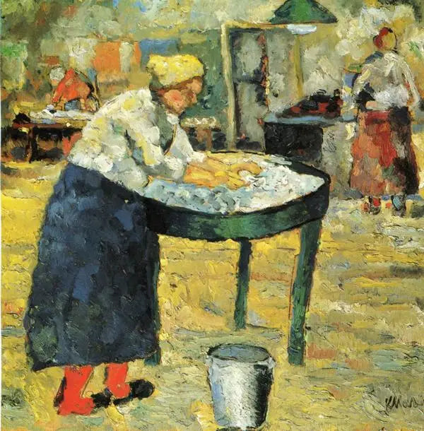 Tvätterska - Kazimir Malevich
