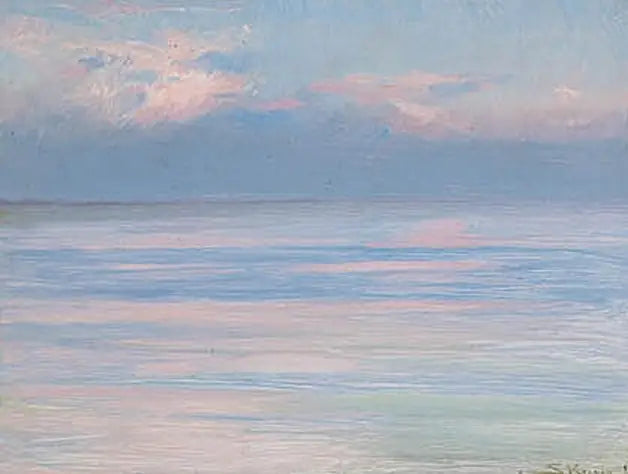 Mörkblå. - Peder Severin Krøyer