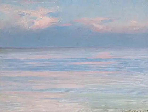 Mörkblå. - Peder Severin Krøyer