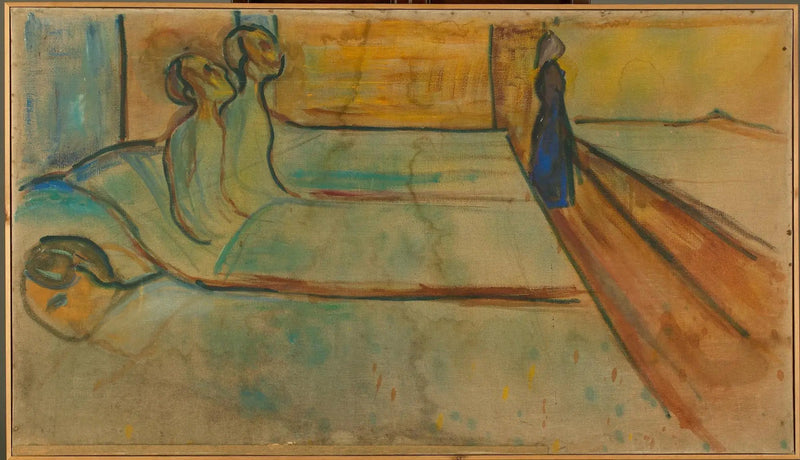 sjukhusblock - Edvard Munch