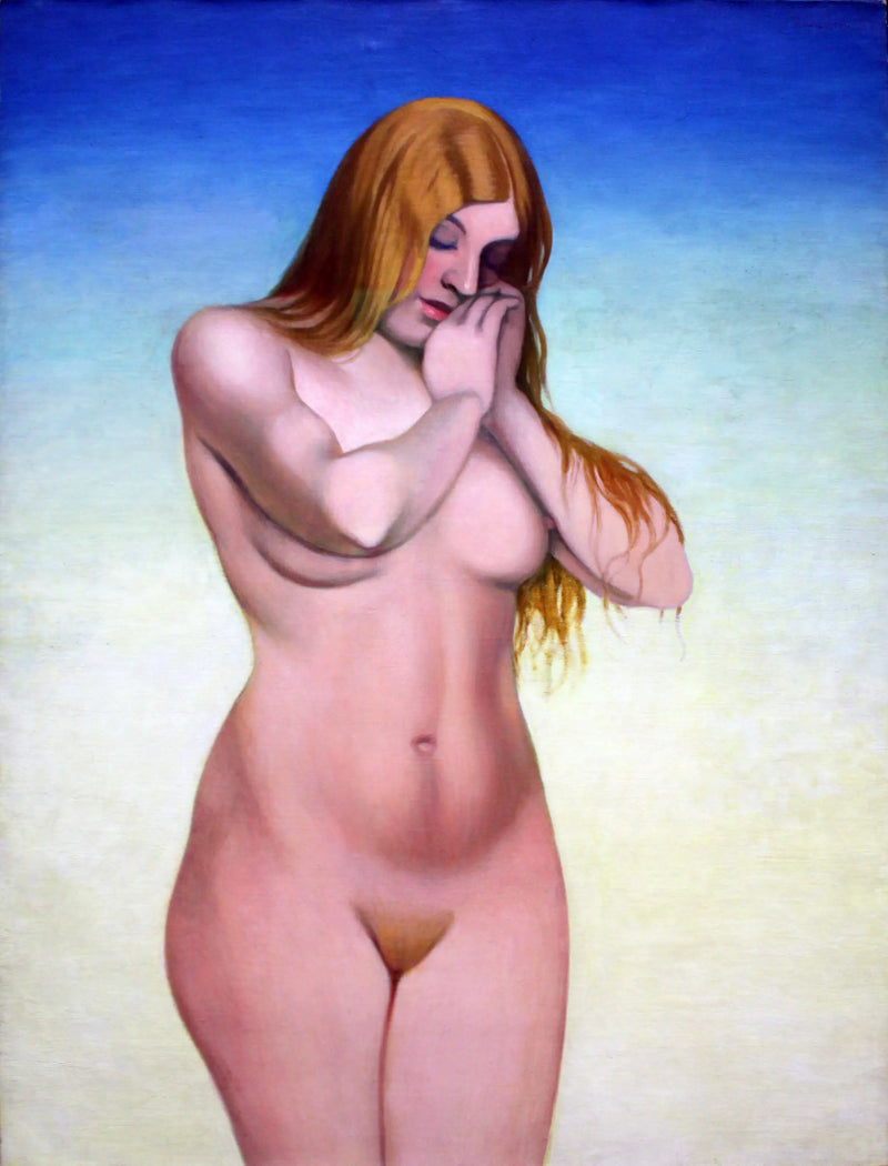 Naken blondin - Félix Vallotton