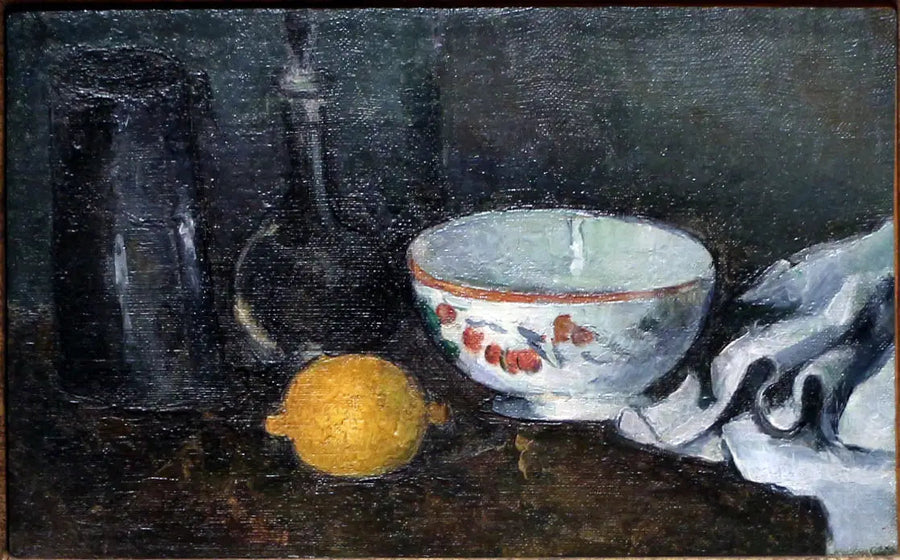 Mjölk- och citronlåda, I - Paul Cézanne