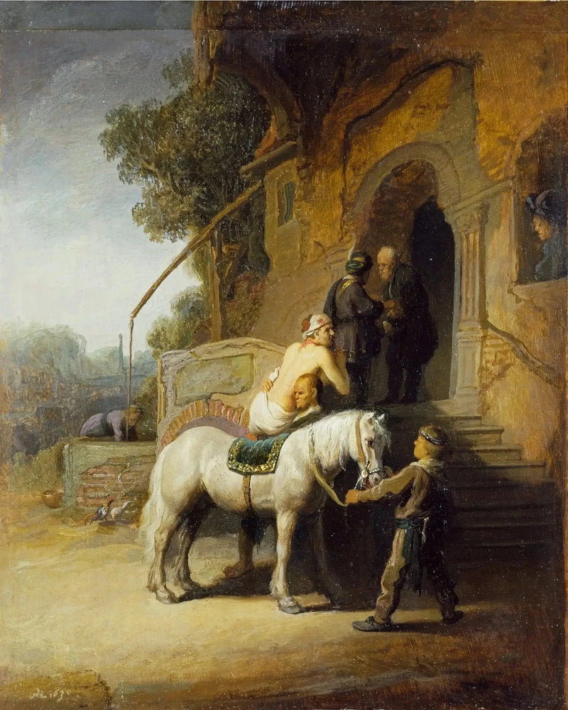 Den gode samariten - Rembrandt