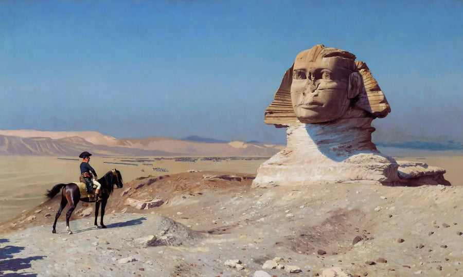 Bonaparte framför Sfinxen - Jean-Léon Gérôme