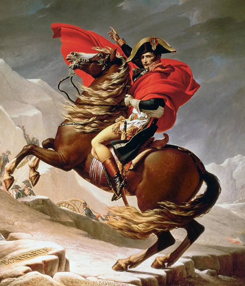 Bonaparte som korsar Grand-Saint-Bernard - Jacques-Louis David