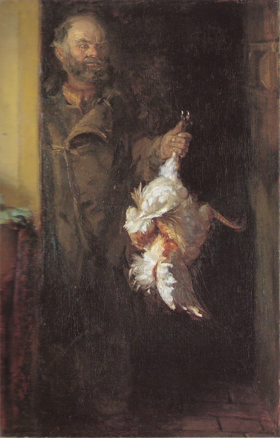 Bonatzi med tupp - Anna Ancher
